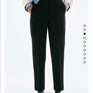 High waisted black pants Zara